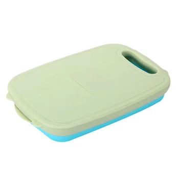 

9 In 1 Kitchen Chopping Board Folding Drain Basket Multi-Function Sink Cutting Board Portable Potato Shredder XH8Z