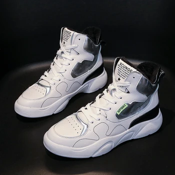 

2019 New winter trend casual fashion breathable wear plus velvet warm zapatos de mujer women's shoes sports shoes tennis