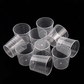 

100Pcs 30ML Epoxy Resin Plastic Measuring Cups Kit Resin Mold Jewelry Making