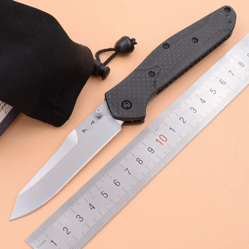 

JUFULE Made 940 carbon fibre handle mark s90v blade Copper washer camping hunting Pocket outdoor EDC Tool Utility folding knife