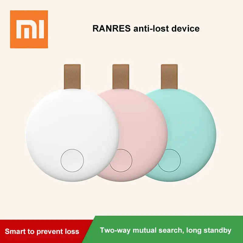 

Xiaomi Ranres Smart Anti-Lost Device 15m Long Distance Two-Way Mutual Search Keychain Wallet Mobile Phone Anti-Lost Positioning