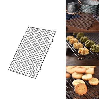 

Stainless Steel Nonstick Cooling Rack Net Cooling Grid Baking Tray For Biscuit/Cookie/Pie/Bread/Cake Baking Rack Hot Sale