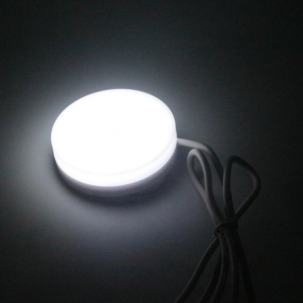 Bangle009 USB 5V LED Night Light Magnetic Dorm Desk Reading Ceiling Lamp Bulb With Switch Warm Light* 