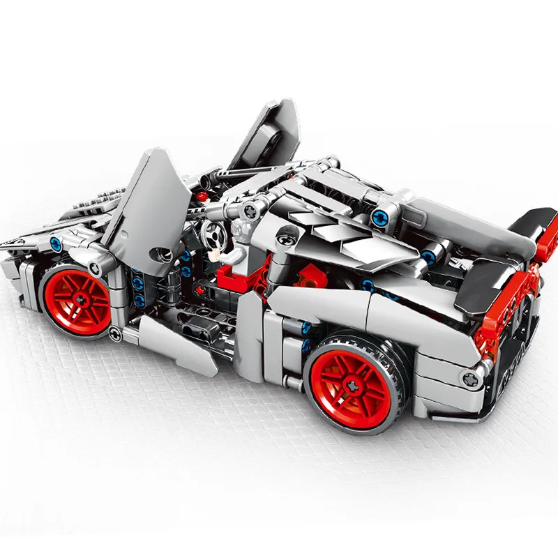 

Baby Semp 701400 Origional Design Poison Mechanical Password Series Model Race Car Modeling Children Toy Building Blocks