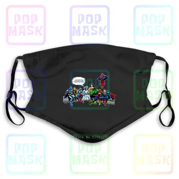 

And That'S How I Saved The World Jesus Avengers Superheroes Washable Reusable Mask with 2Pcs PM2.5 Filters 5 Layers