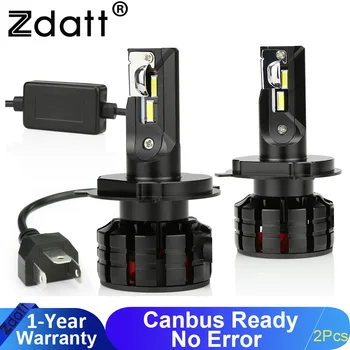 

Zdatt H7 Led Light Bulbs H4 LED H11 HB3 9005 HB4 9006 Led Headlights Mini 100W 12000LM Car Light Bulbs Automobiles Auto Lamp