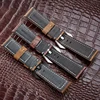 Handmade 8 Colors Watch Accessories Vintage Genuine Leather 12mm 20mm 22mm 24mm 26mm Watchband Women Men Watch Strap Watch Band ► Photo 3/6