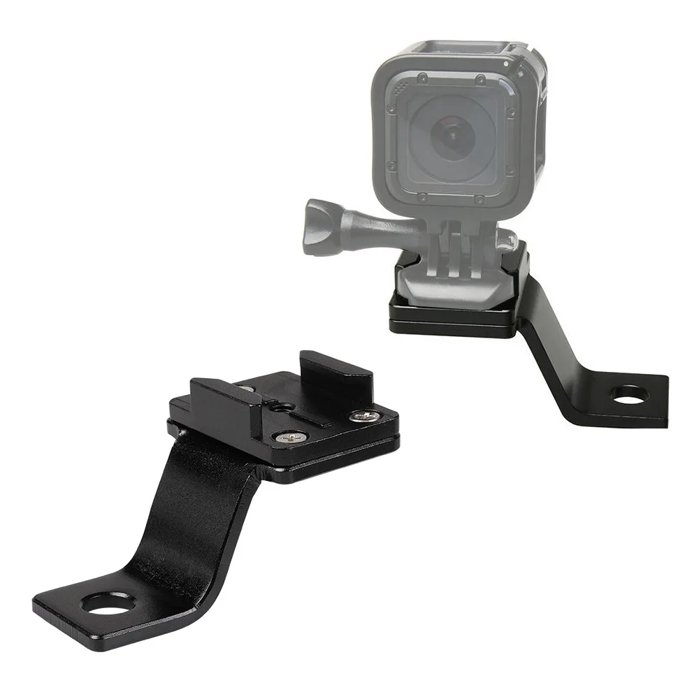 PULUZ Supporto Per Action Cam In Metallo Da Specchietto Moto - Compatibile GoPro, Insta360, DJI - 4