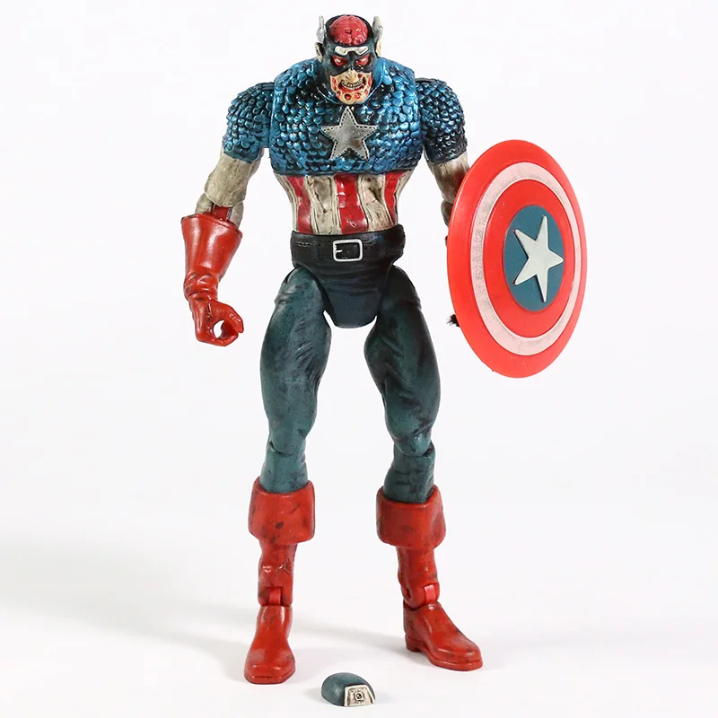 Marvel Select Captain America PVC Action Figure Collectible Model Toy 