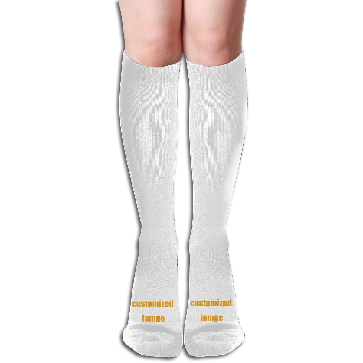 

NOISYDESIGNS Custom Printed Sexy Women Lower Knee Socks Thigh High Stockings Warm Japanese School Student Long Sock Hot Sale