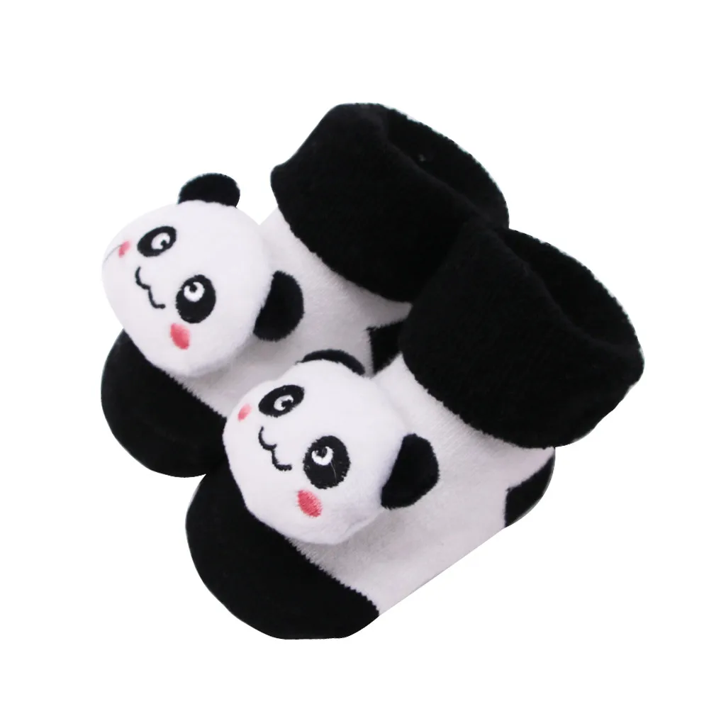 Baby Girls Clothes Infant Socks Newborn Cotton Boys Girls Anti-Slip Socks Cartoon Bell Baby Accessories Cheaper