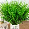2022 New 7-fork Green Grass Artificial Plants For Plastic Flowers Household Store Dest Rustic Decoration Clover Plant Wholesale ► Photo 3/5