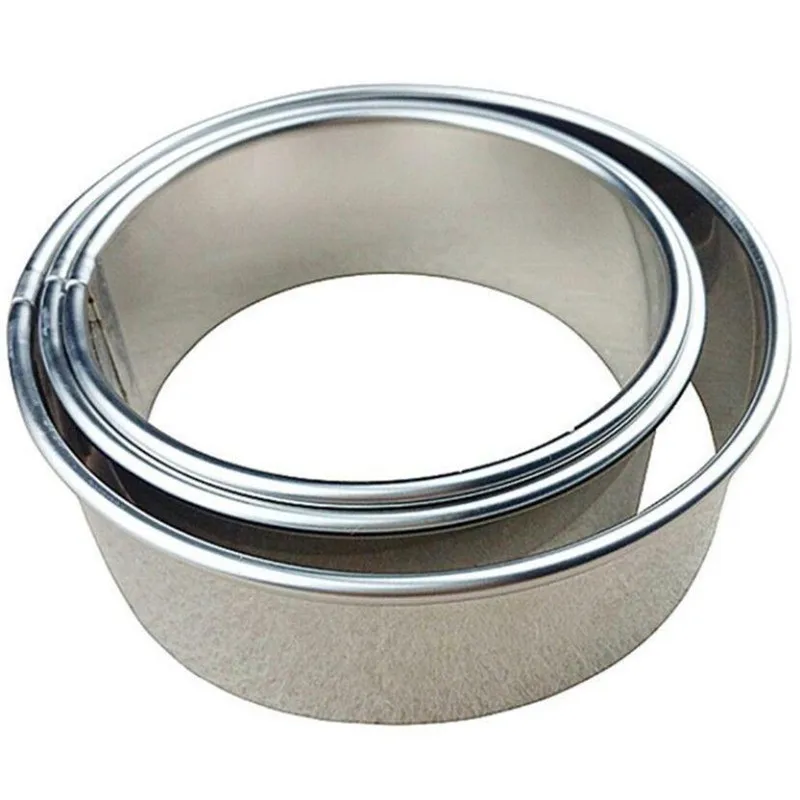 Description Picture 2 of item1Pc Large Stainless Steel Round Dumplings Wrappers Molds Set Cutter Maker Tools Round Cookie Pastry Wrapper Dough Cutting Tool