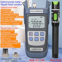 

2 in 1 FTTH Fiber Optic Cable Tester Tool Kit Optical Power Meter(OPM -70~+10dBm) and Visual Fault Locator(20/1/10/30/50mw VFL)
