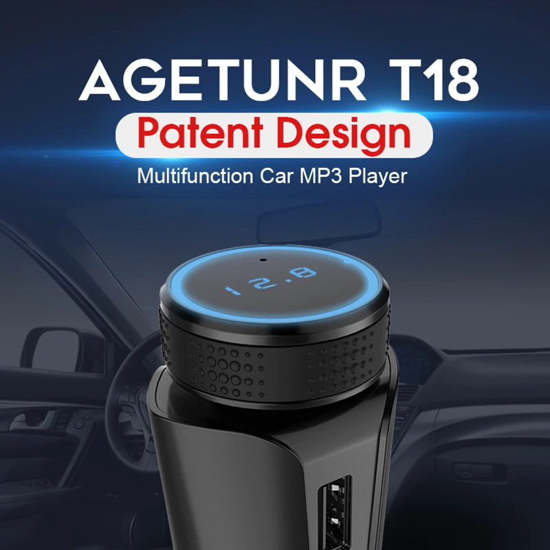 Автомобильный Bluetooth fm-передатчик MP3-плеер автомобильный комплект TF карта музыкальный формат Hands-Free FM модулятор автомобильное зарядное устройство автомобильные аксессуары