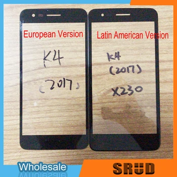 

10Pcs/Lot Outer Glass For LG K4 2017 X230 X230DS LCD Touch Screen Outer Cover Front Glass Repair Parts