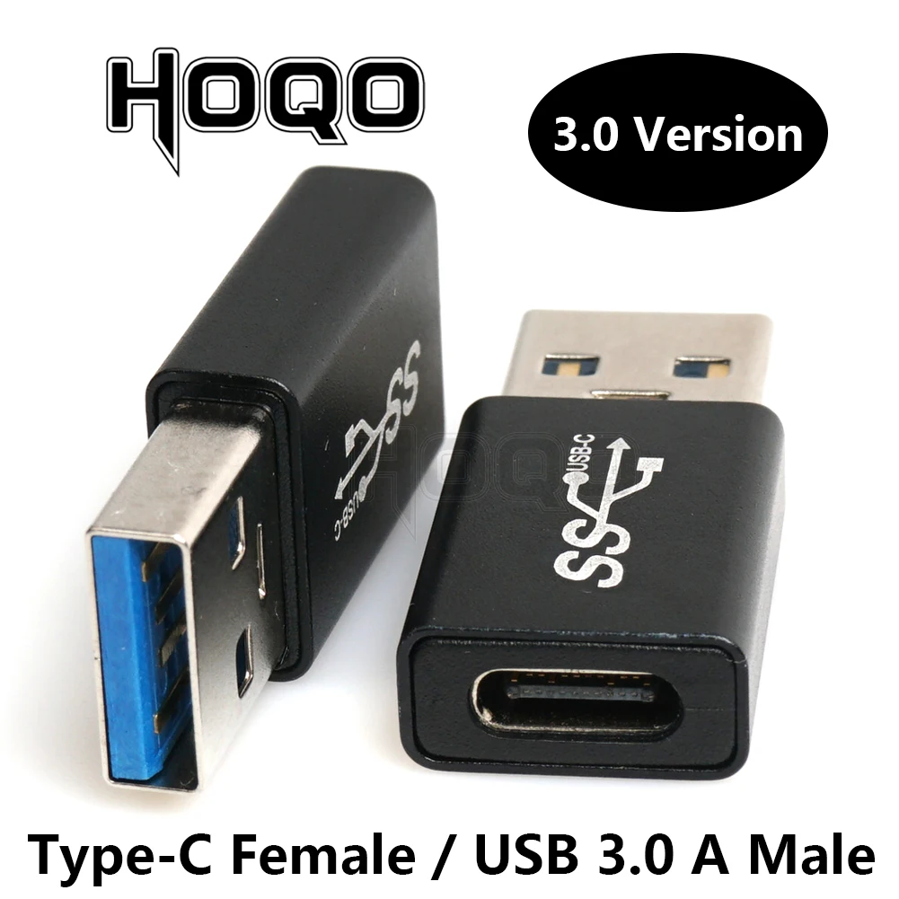 OIHCAZ 2PCS USB C Angled Adapter, 180° USB C Male To Type-C Female U