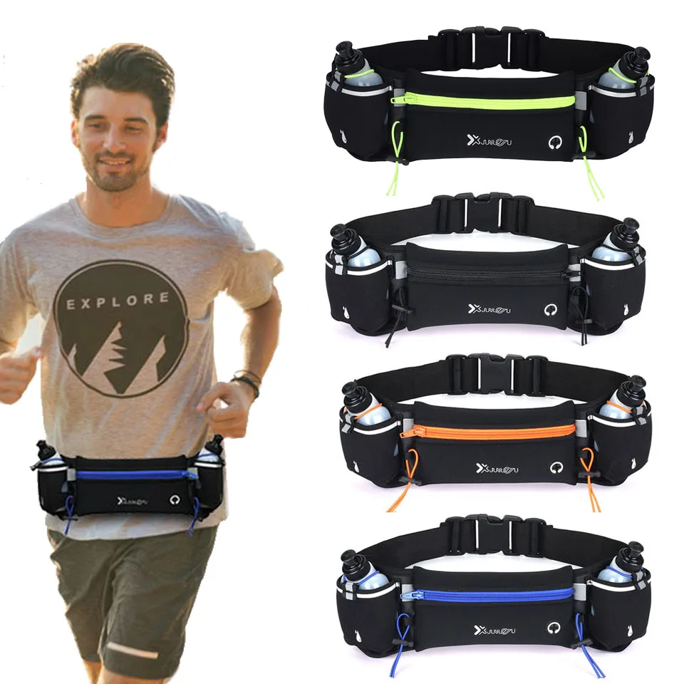 Men Women Waistbag Marathon Running Outdoor Riding Fitness With