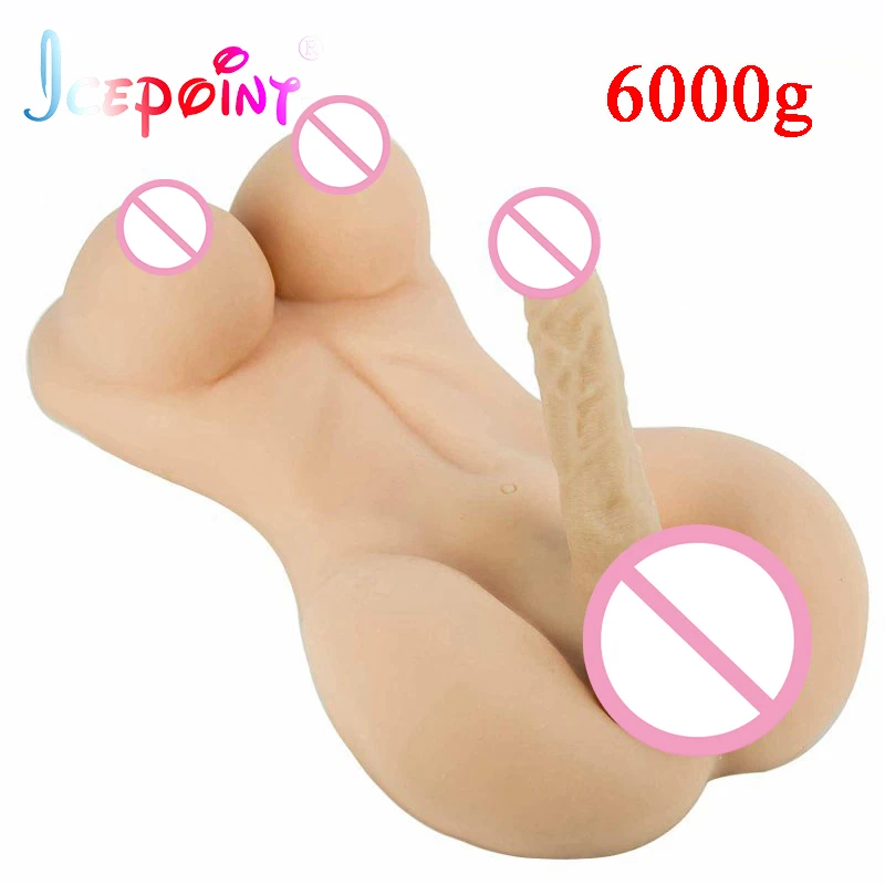 Big Breast Solid Full Silicone Ladyboy Sex Doll with Penis and Anal hole Love Doll for Women Men Lesbian Gay Male Adult Sex Toys
