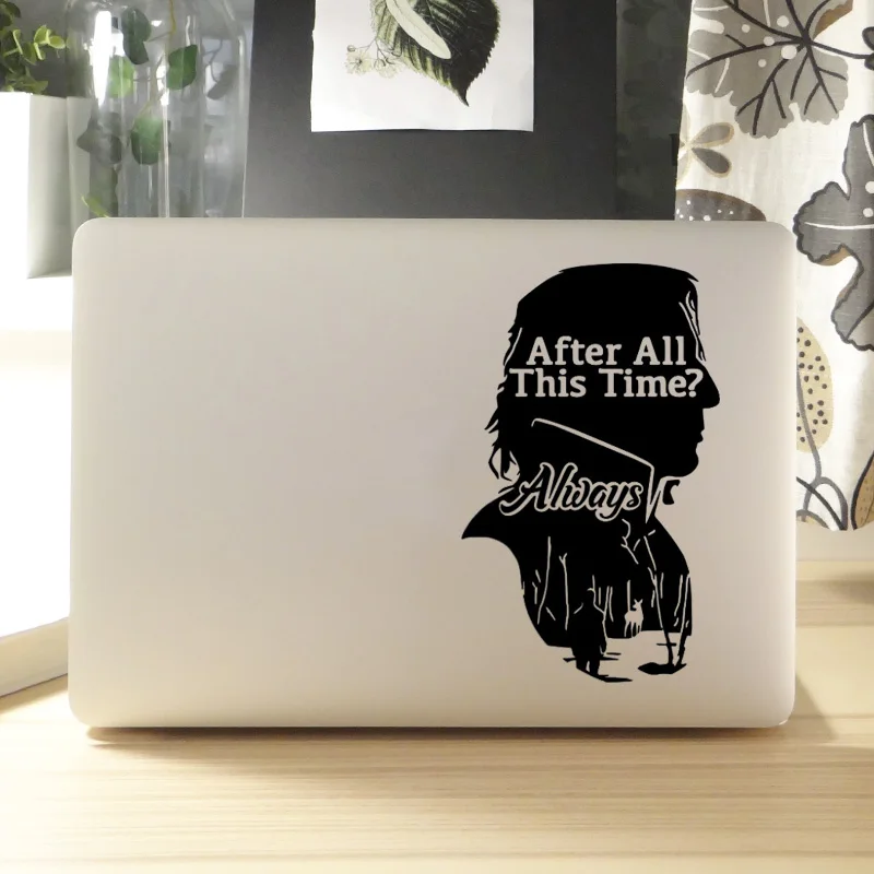 Наклейка для ноутбука Snape Always Deer Harry для Macbook Decal Pro Air retina 11 12 13 14 15 дюймов hp Dell Mac Book Mi notebook
