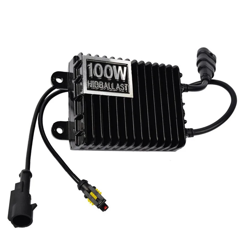 HCDLT 100W HID Xenon Headlight Ballast AC 12V Slim High Power Ballast Replacement For 100W Car Light Kit Xenon H1 H3 H7 H11 (5)