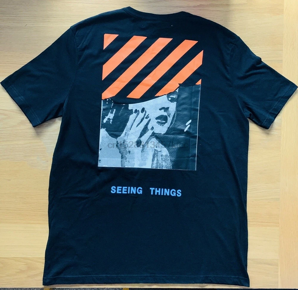 Off White брендовые новые хлопковые унисекс Топы Рубашки повседневные мужские