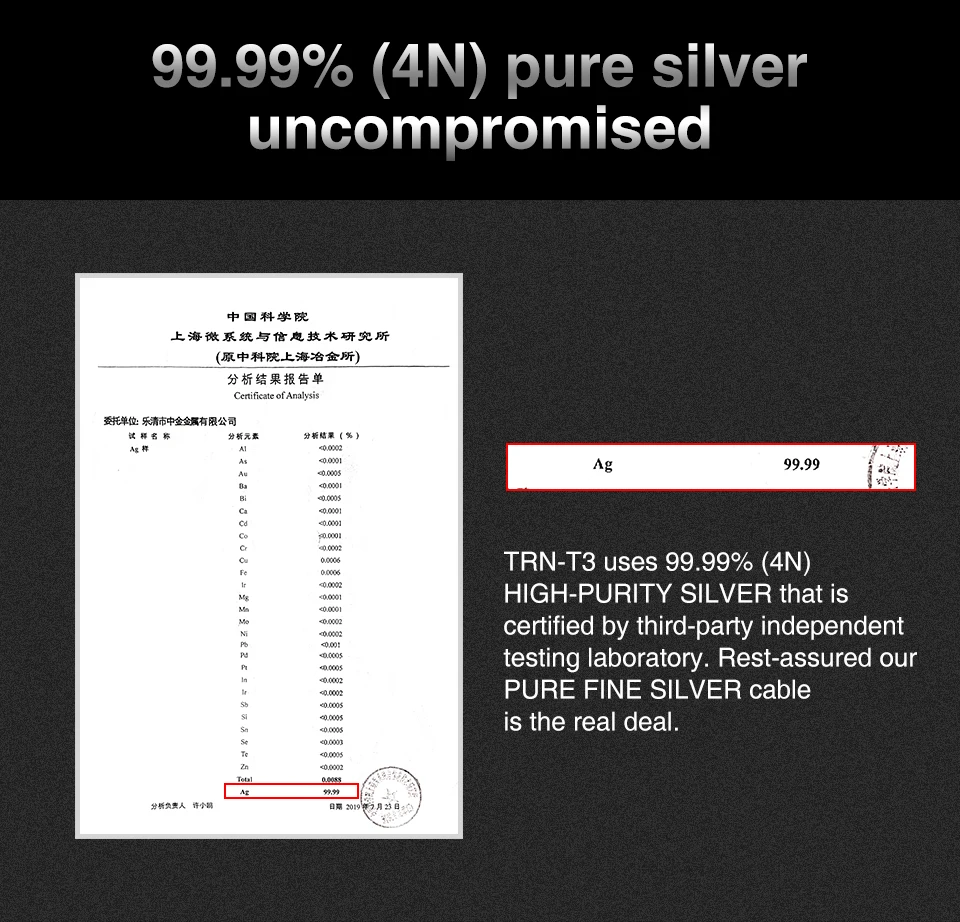 TRN кабель для наушников T3 серебряный кабель 8 ядро провод наушников HIFI кабель в оплетке для V90 V80 ST1 V30 BA5 V10 C10 ZST T2 S2 BQ3 № 3