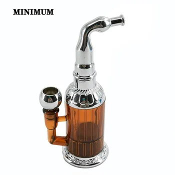 

Bottle Water Pipe Portable Mini Hookah Shisha Bong Tobacco Smoking Pipes Gift Shisha Hookah Sheesha Small Shishas Store