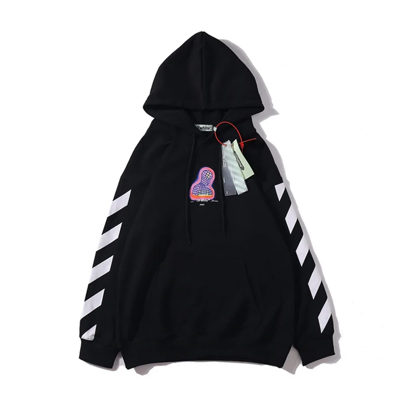 Off-White 4D портрет температуры зондирования Толстовка