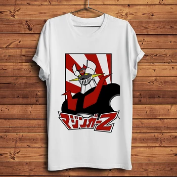 

Mazinger Z ROBOT Kabuto Koji funny anime t shirt men new white casual tshirt homme JAPAN manga unisex streetwear t-shirt