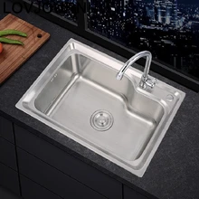 Banheiro Lavandino Acero Inoxidable Escurridor портативная кухонная раковина Lavabo Cuba Pia Cozinha Fregadero De Cocina для мытья овощей
