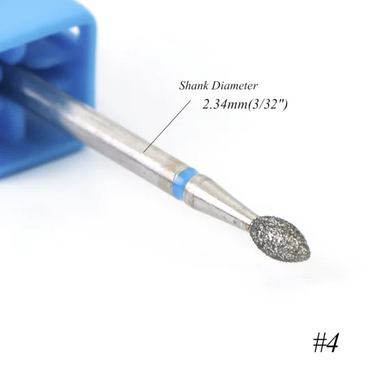 1 шт. фрезы для ногтей алмазные фрезы для маникюра электрические пилочки для кутикулы Инструменты для педикюра TR01-29-1 - Цвет: 4