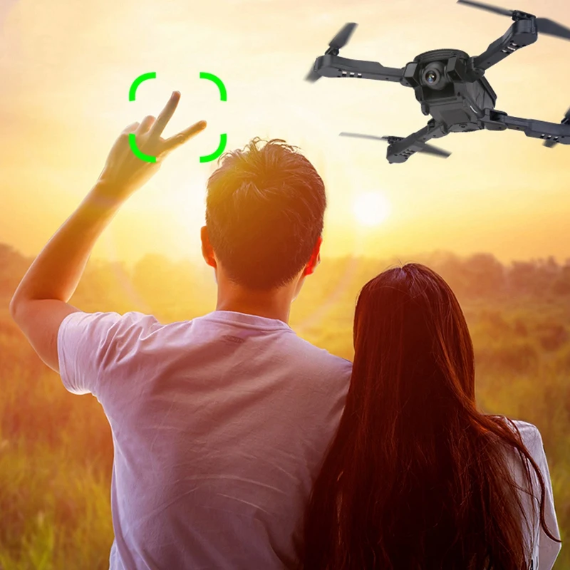 RISE-Hd камера передачи приложение дистанционное управление складная игрушка Fpv Rc четырехосный летательный аппарат Дрон с объективом