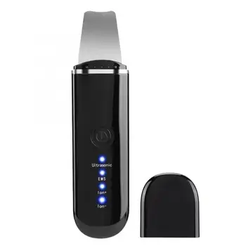 

1.5W Ultrasonic Skin Scrubber Face Tightening Lifting Pore Cleanser Serum Import Instrument
