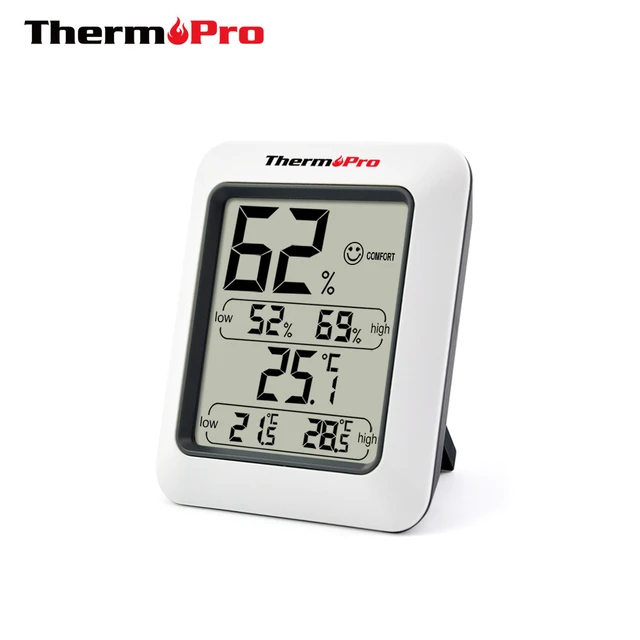 ThermoPro TP50 Digital Hygrometer Thermometer For Home Indoor Humidity  Monitor Weather Station - AliExpress