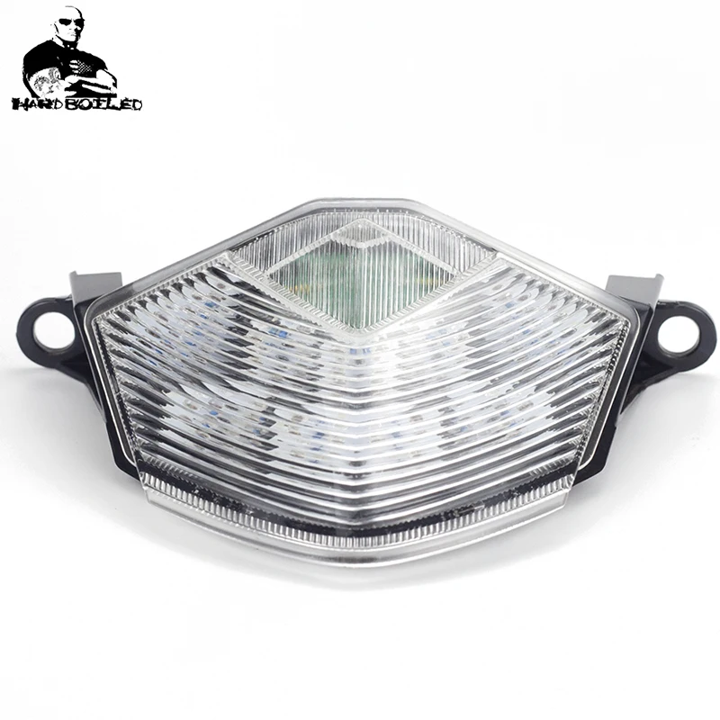 Для Kawasaki Z750 2007-2013/Z1000 2007 2008 2009 мотоцикл задний фонарь стоп-сигнал встроенные Сигналы поворота светодиодный свет ZX6R/ZX600