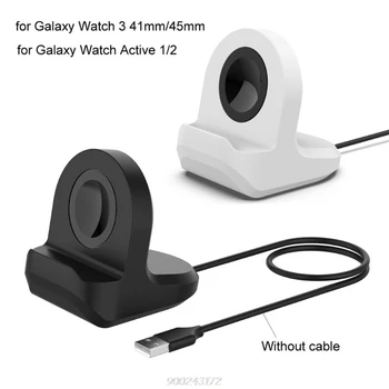 

Universal Silicone Charge Stand Holder Dock for -Samsung -galaxy watch 3 R840 R850 active 1/2 SM-R500 SM-R820 S02 20 Dropship