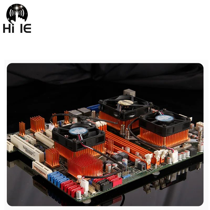 Mini Copper Heatsink Overclocking MB Silent GPU CPU Cooler Northbridge/Southbridge Chipset Cooling Pads Radiator Dissipation cpu cooler