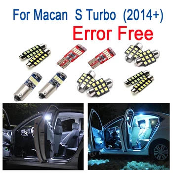 

10pc X Error free LED Interior dome map reading Light lamp Kit For Porsche For Macan S Turbo (2014+)