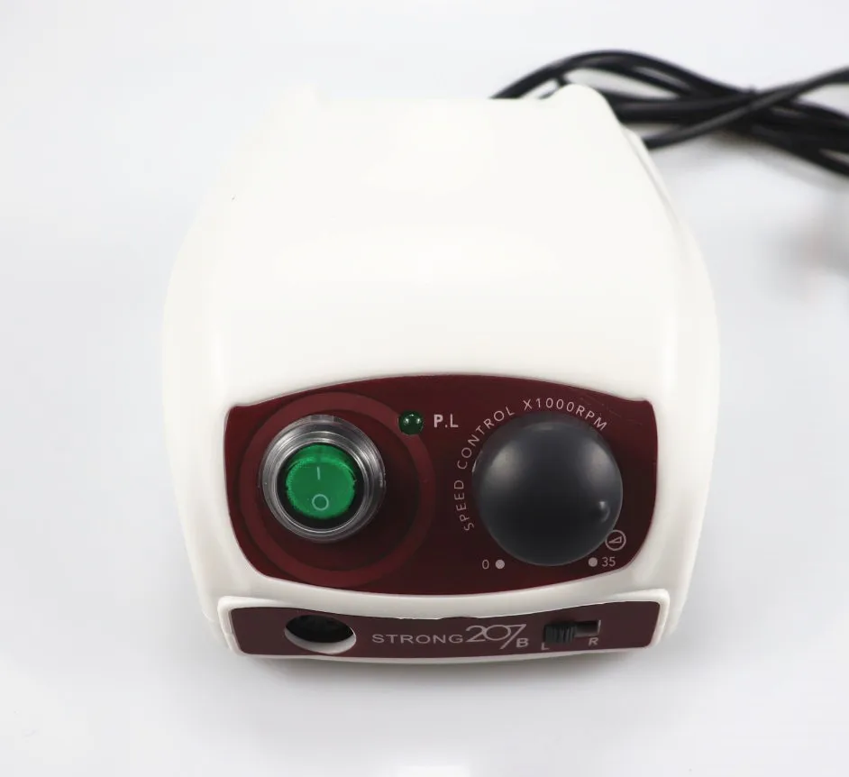 50000RPM Nail Drill Strong 207B 65W Manicure Machine Pedicure Kit Electric Strong Nails Art Tool Handpiece Nail File Equipment 3