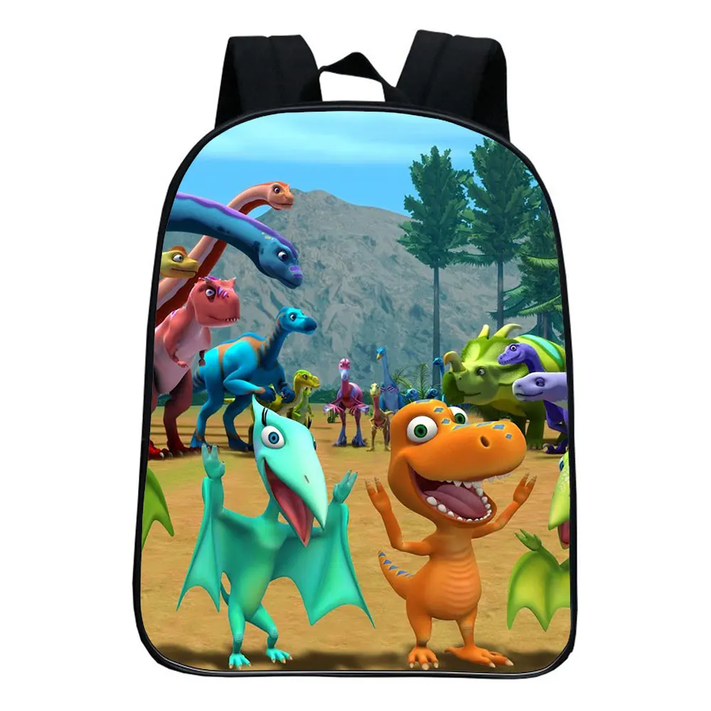 

NEW Dinosaur Backpack Children 12 Inches 3D Cartoon Bag Kindergarten Rucksack Baby Boys Girls Kids Anime Knapsack Mochila