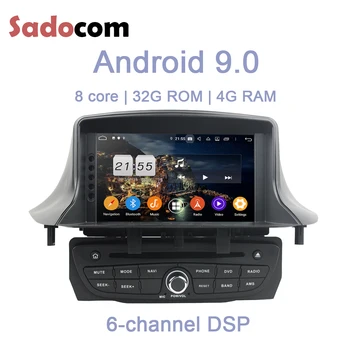

DSP IPS Android 9.0 For Renault Megane III Fluence 2009-2016 4GB RAM Car DVD Player GPS Glonass RDS Radio wifi 4G car radio 4.0