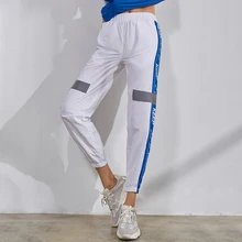 Женские повседневные спортивные штаны с карманами, свободные брюки для фитнеса, бега, летние футбольные тренировочные штаны, спортивные штаны, штаны для фитнеса