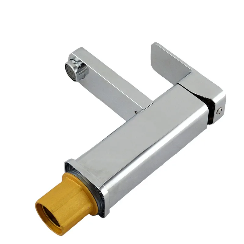 

Broaden, a Plumbing Manufacturers Square Single Bore Cold Single Bore Mixing Faucet Square Basin Faucet Made