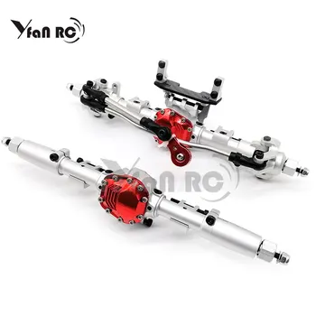 

1 Set Axial SCX10 II Alloy Front Rear Straight Complete Axle for 1/10 SCX10 II 90046 90047 RC Crawler Car Upgrade Parts YF01568