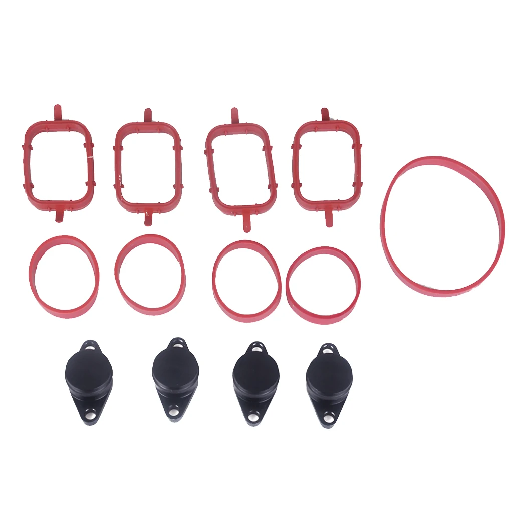 4 Pieces Car Diesel Swirl Flap Repair Kits for BMW E90 E91 320d 325d 22mm