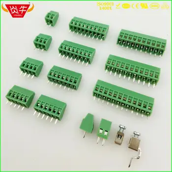 

50Pcs KF128 2.54 2P ~ 12P MINI PCB CONNECTOR SCREW TERMINAL BLOCKS DG308 KF308 2.54mm MPT 0,5/2-2,54 - 1725656 PHOENIX DEGSON