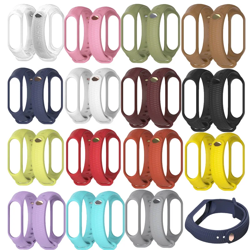 

Silicone Bracelet Strap Sports Band For Mi Band 3 For Xiaomi Mi Band 4 3 For Miband 3 Miband 4 Smart Watch Wristbands