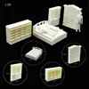 26pcs/lot 1:50 Scale Modeling Simulation ABS Indoor Toys DIY Architecture Building Materials for Diorama 4