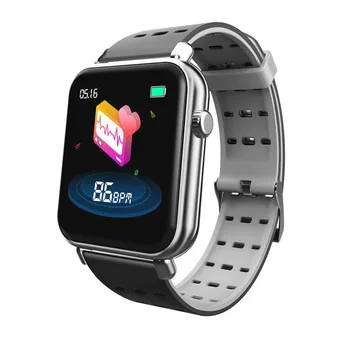 

Y6 Pro Smart Watch Waterproof Bluetooth Smart Watch Heart Rate Blood Pressure Fitness Tracker for Android Ios Gray